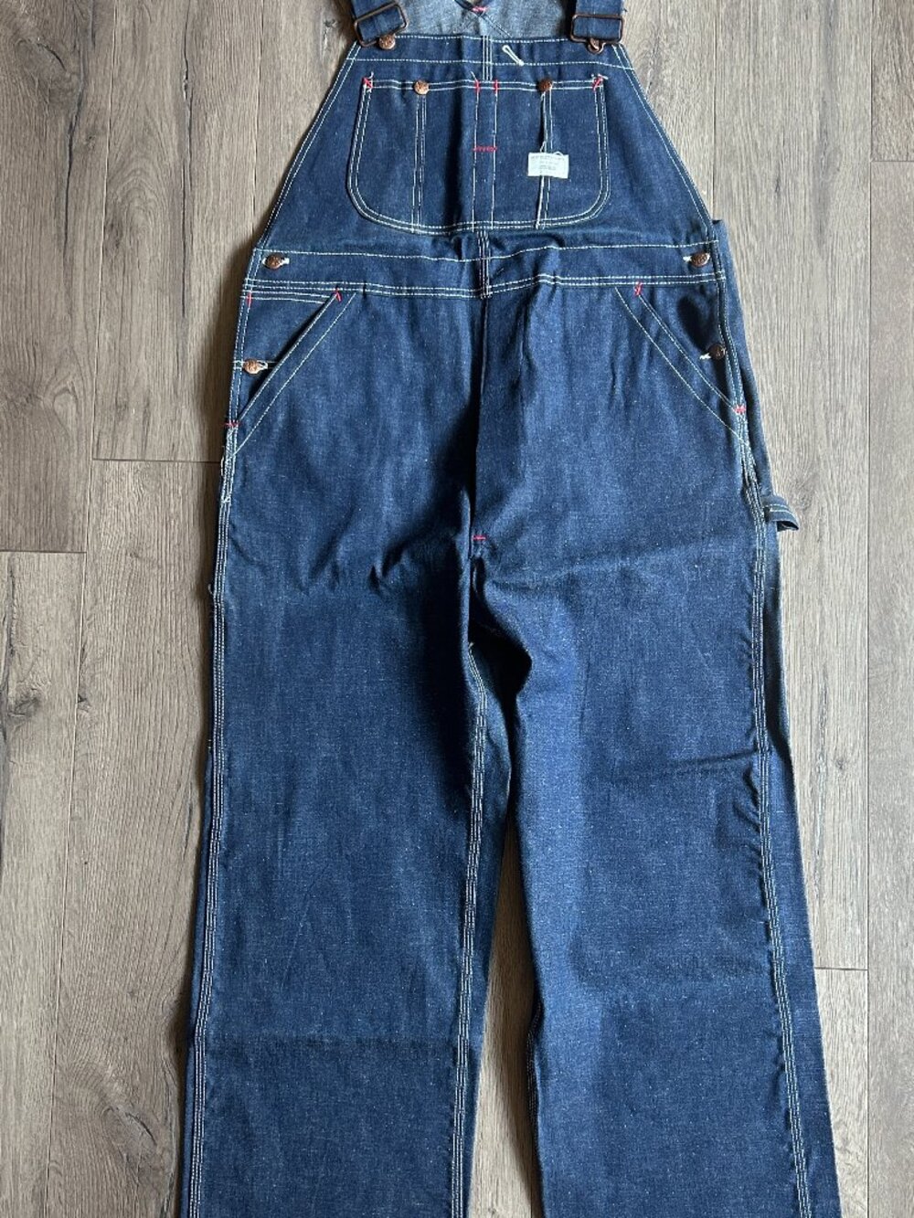 Vintage 1970's Big Mac Deadstock Denim Overalls